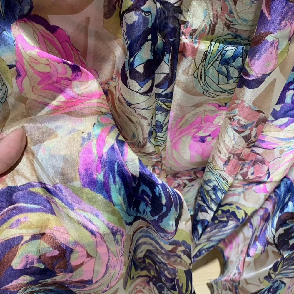 BYSIFA| Ultralarge Spring Fall 100% Mulberry Silk Scarf Beach Wrap Brand Female Long Scarves New Red Floral Silk Scarf Shawl