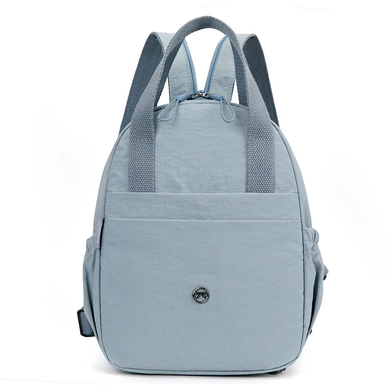 Multifunctional PU Material Backpack Fashionable  Easy Matching for Work & Outings Nut Bag