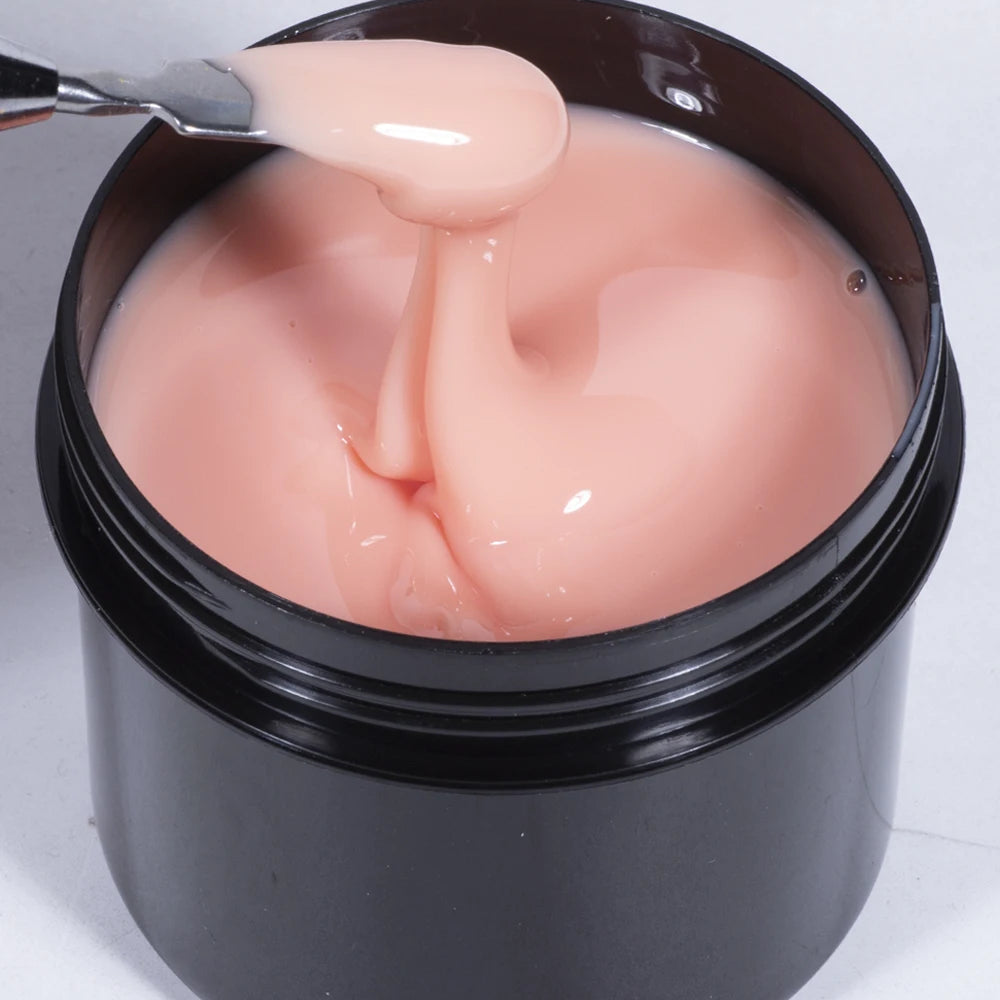1KG Builder Nail UV Gel Extension Hard Gel Polish Manicure Soft Constructor Gel with Super Texture Resin Raw Material Paint