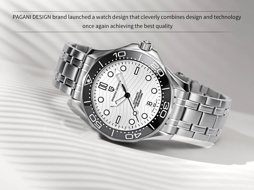 PAGANI DESIGN 2026 New Top Brand Luxury Automatic Watch Men AR Sapphire crystal Mechanical Wristwatch Men Miyota 8215 Movt Clock