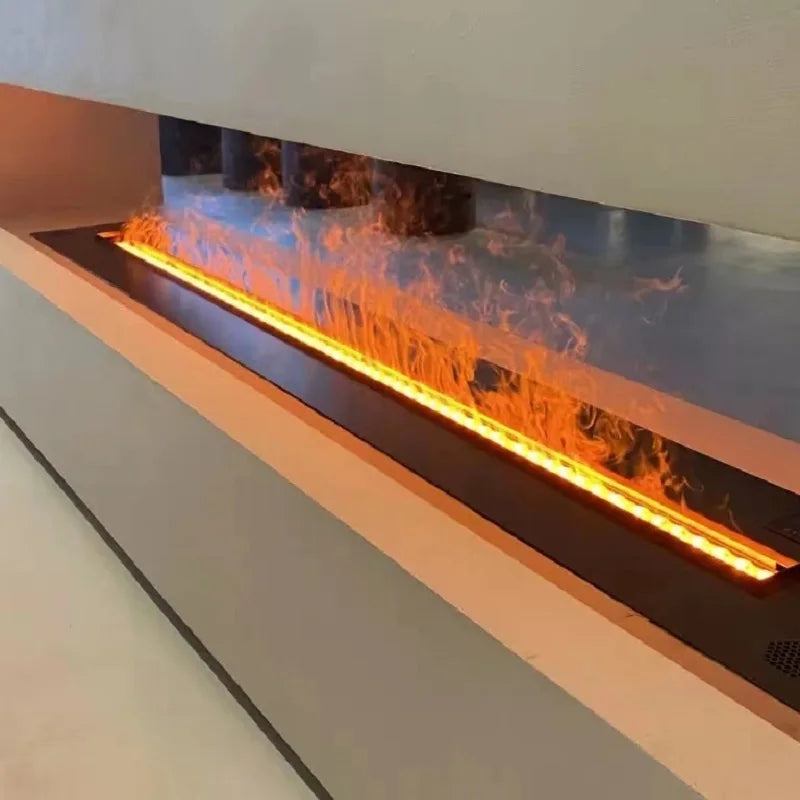 Large Decorative Steam Fireplace 3D Water Vapor Electric Fireplace Smart Electronic Remote Control Built-in Electric Fireplace