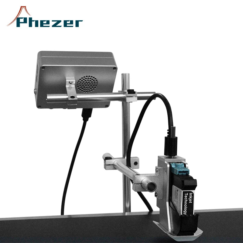 High - quality 12.7mm half inch TIJ Portable Handheld Inkjet Printer for Batch Coding on Bottles Cans & Cartons