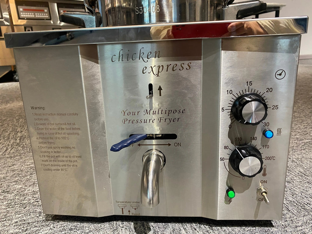 MDXZ-16 Electric Table Top Chicken Pressure Fryer From China Factory with 5 Years Warranty