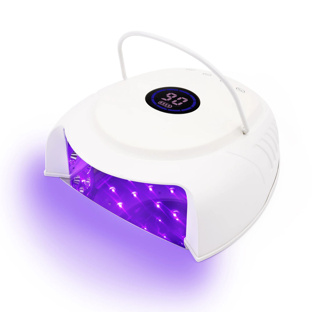 Large Space 64 Watts Long-lasting Portable Rechargeable Cordless LED UV Nail Gel Lamp for Pedicure Use