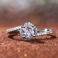 Silver Diamond Rings