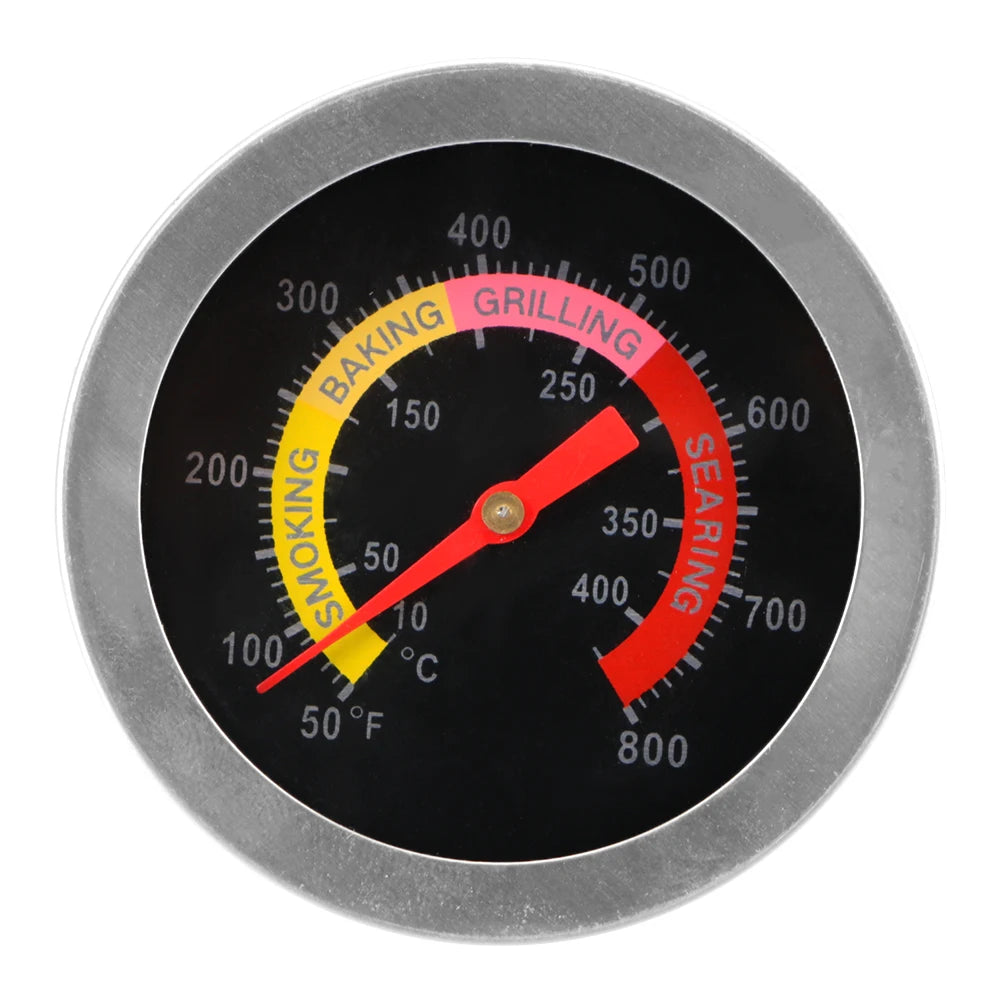 Instant Read Oven Thermometer for Kitchen Home Baking Household  Cooking Temp Gauge 0-400℃ BBQ Smoker Grill Thermometer
