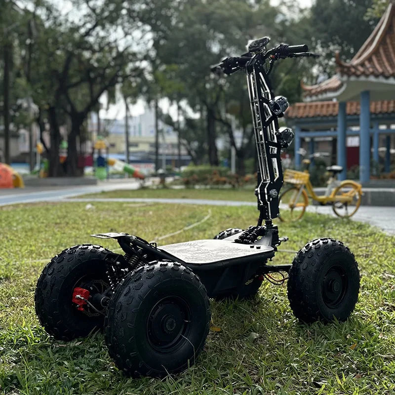 Four Wheel Drive Road ATV Beach Car Electric Scooter Off-Road Large High Power All Terrain Vehicle Foldable 500kg Load Capacity