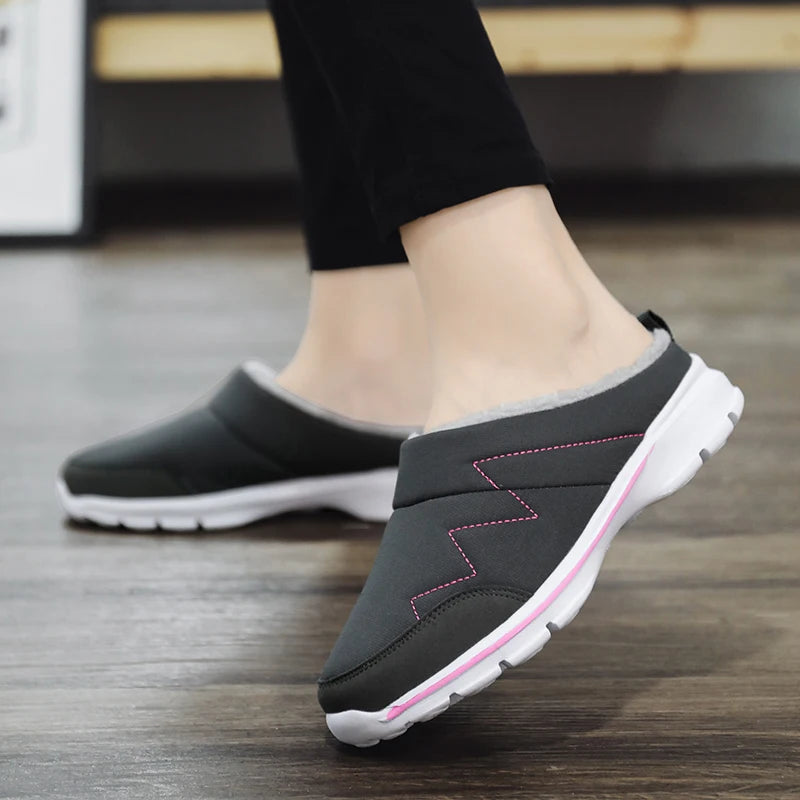 Winter Men Women Plush Slippers Home Indoor Warm House Cotton Shoes Room Lightweight Plus Big Size 47 48 49 Cheap Dropshipping
