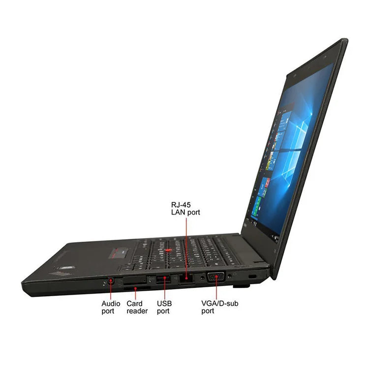 95% New Laptop T450 I5-5th 8GB 256 SSD Computer Hardware Coordinator Portable Occasion