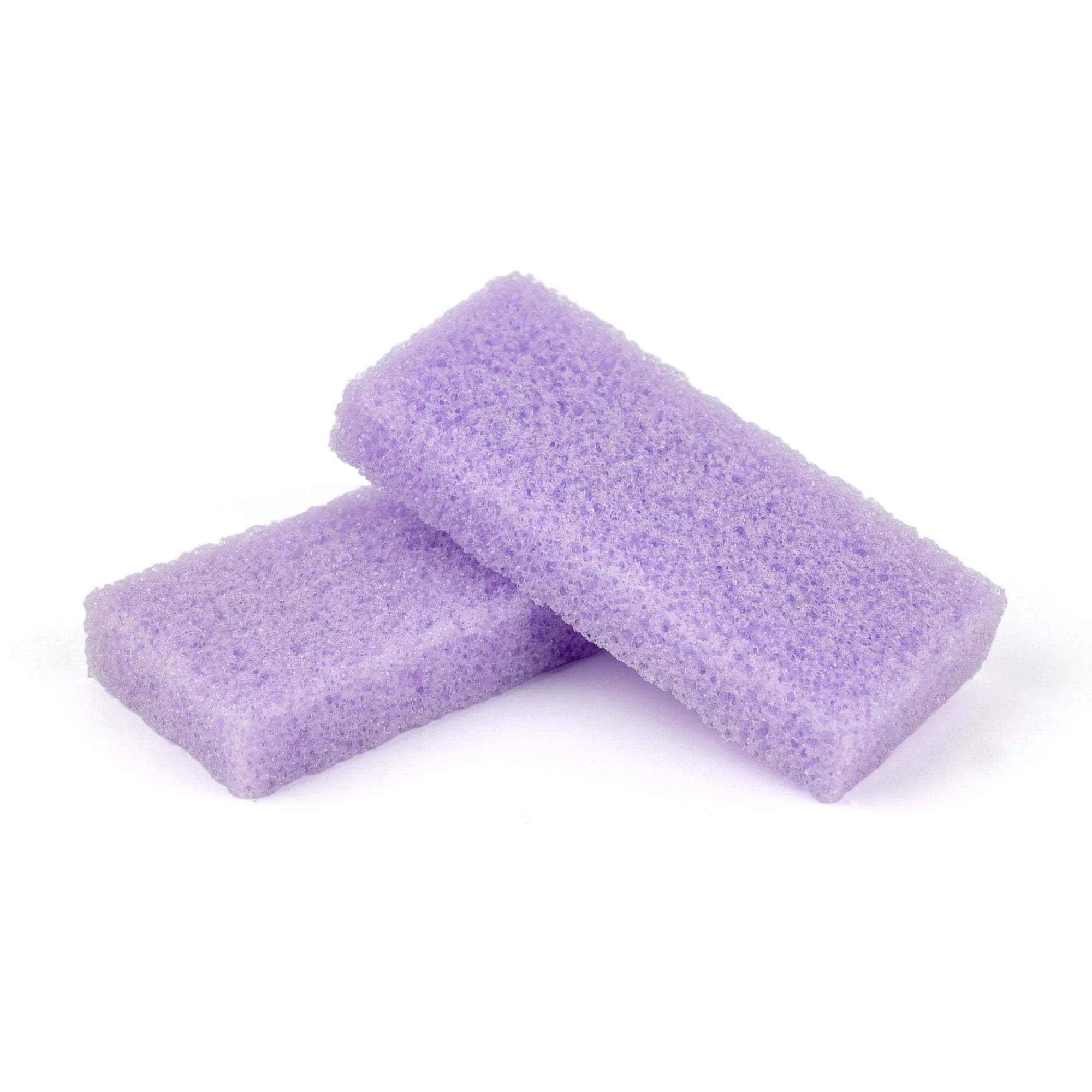 USA Free Shipping 1600Pcs/Carton Foot Care Pedicure Tools Foot File Small Light Purple Disposable Pumice Stone Mini Pumice Pad