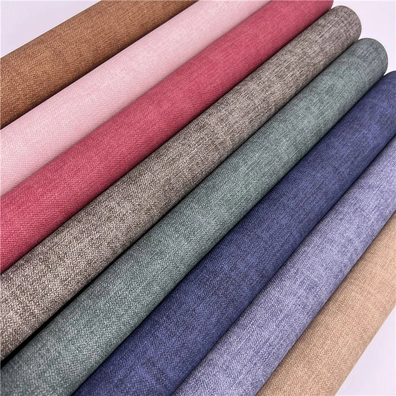 PU Leather Fabric for Handbags Notebook Shoes