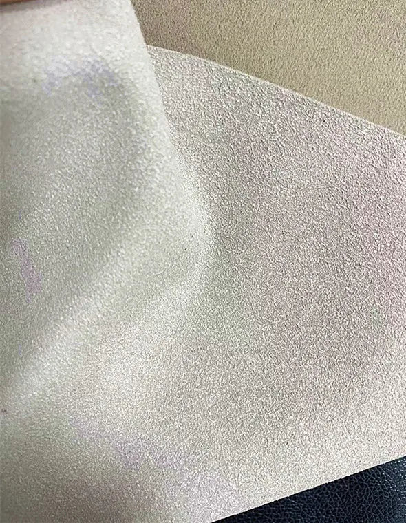 Suede Face Texture Pu Synthetic Leather Fabric Customised Imitation Real Leather for Shoes Cuero Gamuza