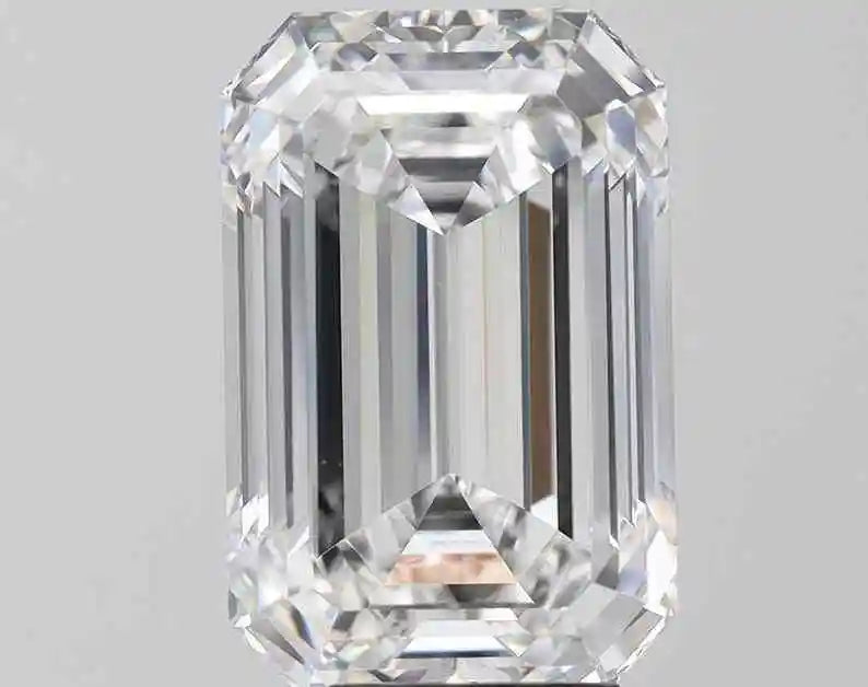 Luxury 6.00 Ct E Color Excellent Emerald Cut VVS2 IGI Certified Lab Grown Diamond Loose Engagement Ring Laser Drilling Fine