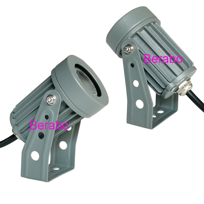 LED Lawn Light  Wall Washer 8W Waterproof Floodlights Narrow Beam Spot Lamp Outdoor Landscape Lighting AC100-240V DC12V