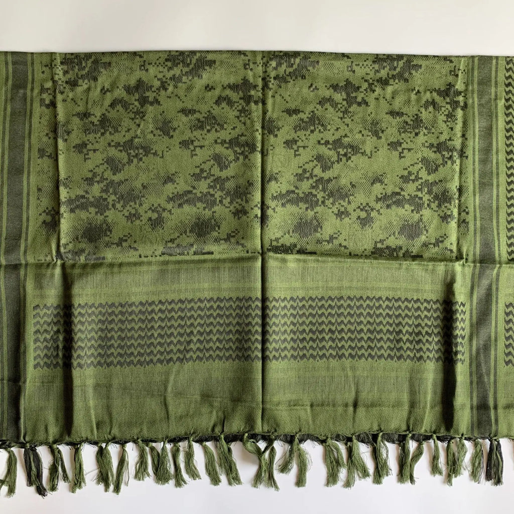 Arab Scarf Shawl Keffiyeh Wrap Shemagh Scarf Mask Cycling Shawl Neck Cover Man Woman Hiking Sunshade Head Wrap