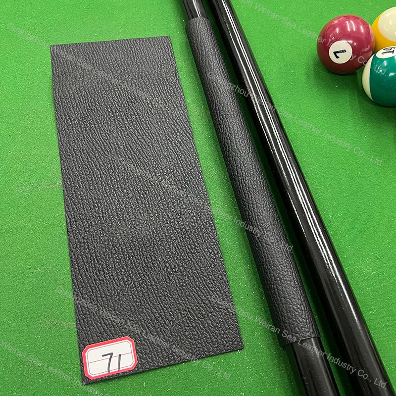 Genuine Cow Skin Pool Billiards Cue Grips Non-Slip Protective Sleeve Wrap with Different Print Pattern Genuine Leather Club Wrap