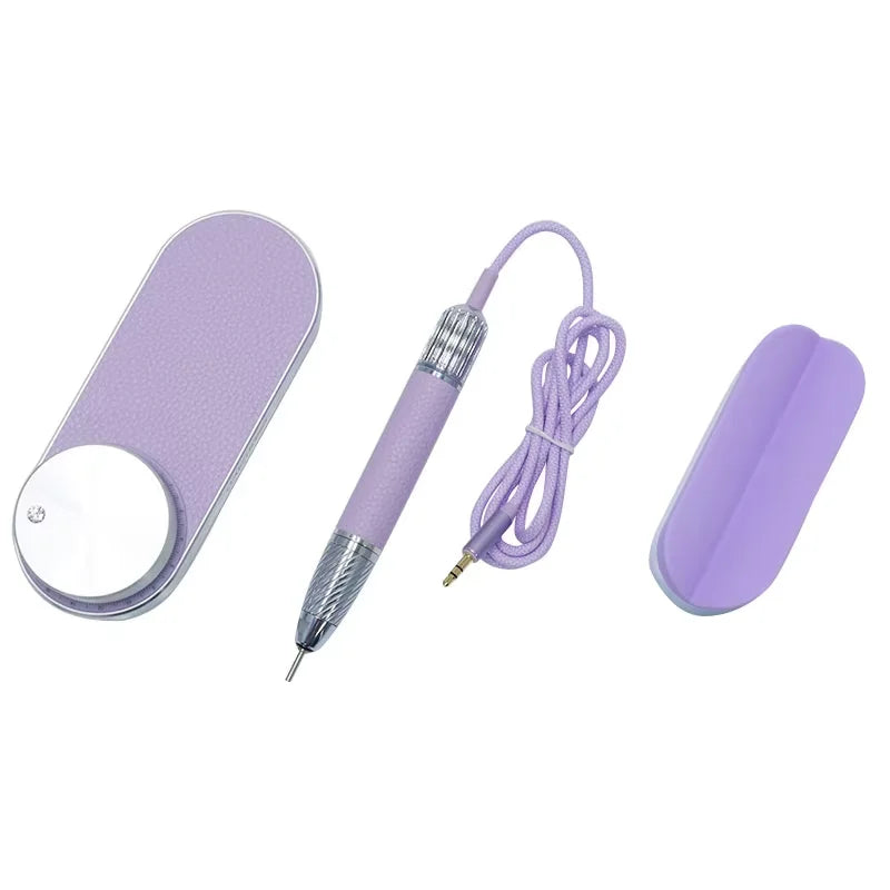 30000RPM Brushless Nail Drill-Waterproof Dustproof Machine Portable Rechargeable Nail Drill for Salon Use OEM Wholesale Supplier