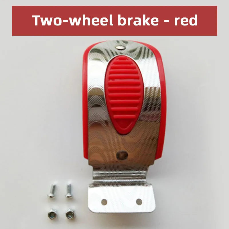 Scooter Accessories Brake Pads Children Tricycle Quad Wheel Scooter Rear Wheel Brake Pads Scooter Back Wheel Brake Scooter Brake