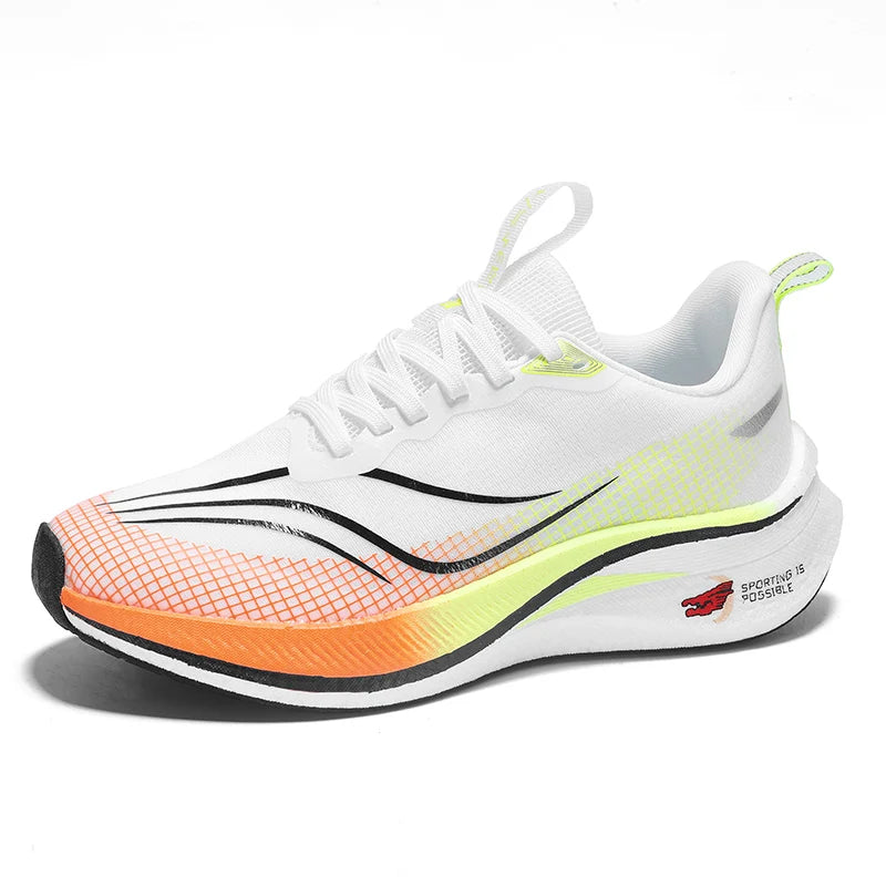 Lightweight running shoes high-quality marathon men's sports shoes mesh breathable fashionable low cut breathable running shoes