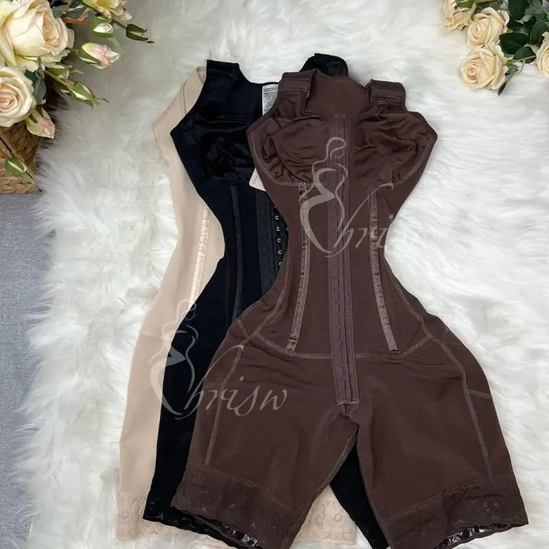 New Trendy Wholesale Hot Sale Firm Compression Body Shaper Tummy Control Butt Lifter Reductor Shapewear for Women