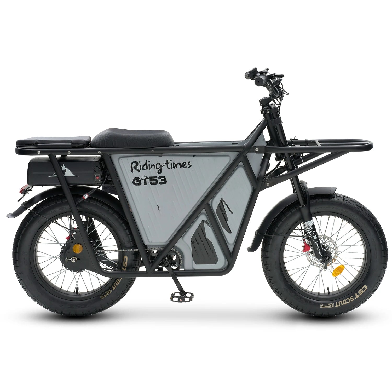 EU US Warehouse Electric Fat Tire Mountain Bike 2000w 25 Inch Off-road Motorcycle Tire 48V Cargo Electric Bike Motorcycles