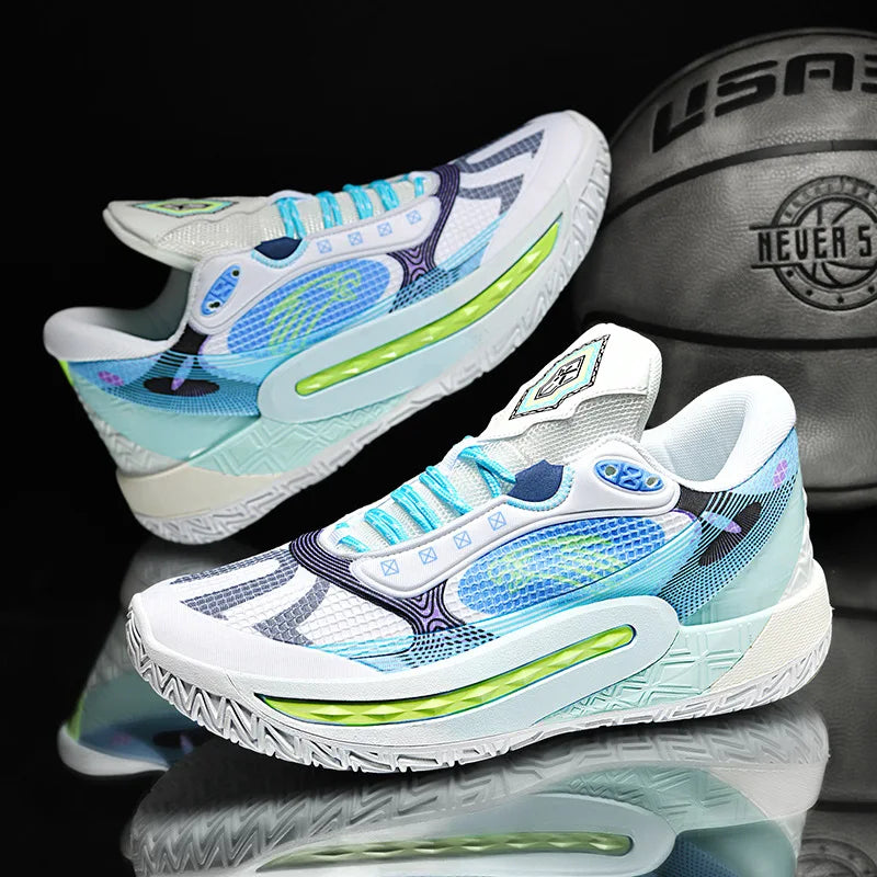 2026 NEW LIAO High Kids' Basketball Shoes Luminous Features Rubber Outsole for Optimal Friction for Primary Secondary Summer