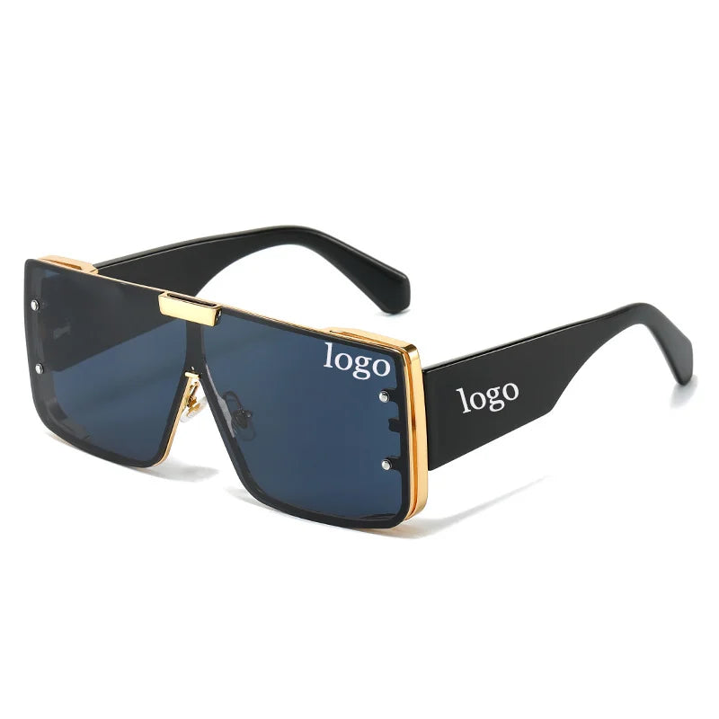 2245 New Fashion Square Sunglasses Men Women Sun Glasses Gradients Lens Golden Frame Luxury Custom Logo Sunglasses