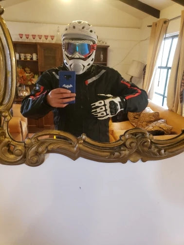 Motobiker Racing Pants Warm Autumn and Winter Motorcycle Jacket Anti-Fall Racing Jacket Motocross Jacket with Removable Liner
