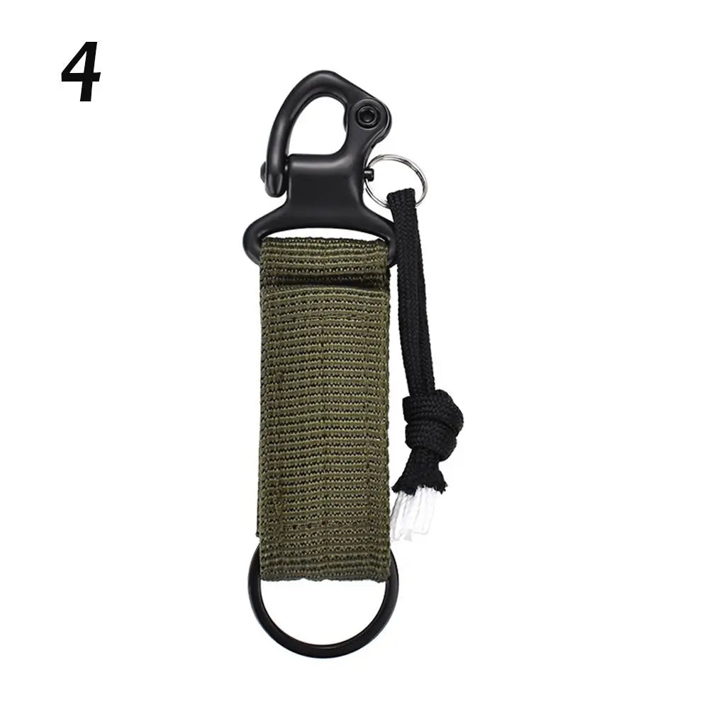 Clasp Outdoor Water Bottle Hanger Webbing Backpack Strap Quickdraw Carabiner Camp Holder Hooks Belt Clip Camping Accessories