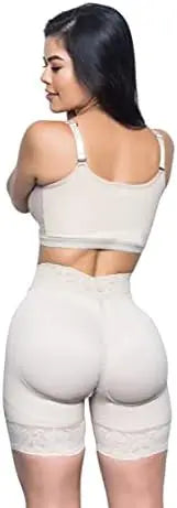 FAJAS COLOMBIANAS LEVANTA COLA Y CADERA BUTT LIFTER for FAJA SHORTS Firm Control Breathable Material Made in Colombia
