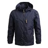 Gorpcore Jacket Men's Tactical Hunting Jacket Men's Autumn Casual Waterproof Windbreaker Men's Coat Pocket Work Clothes
