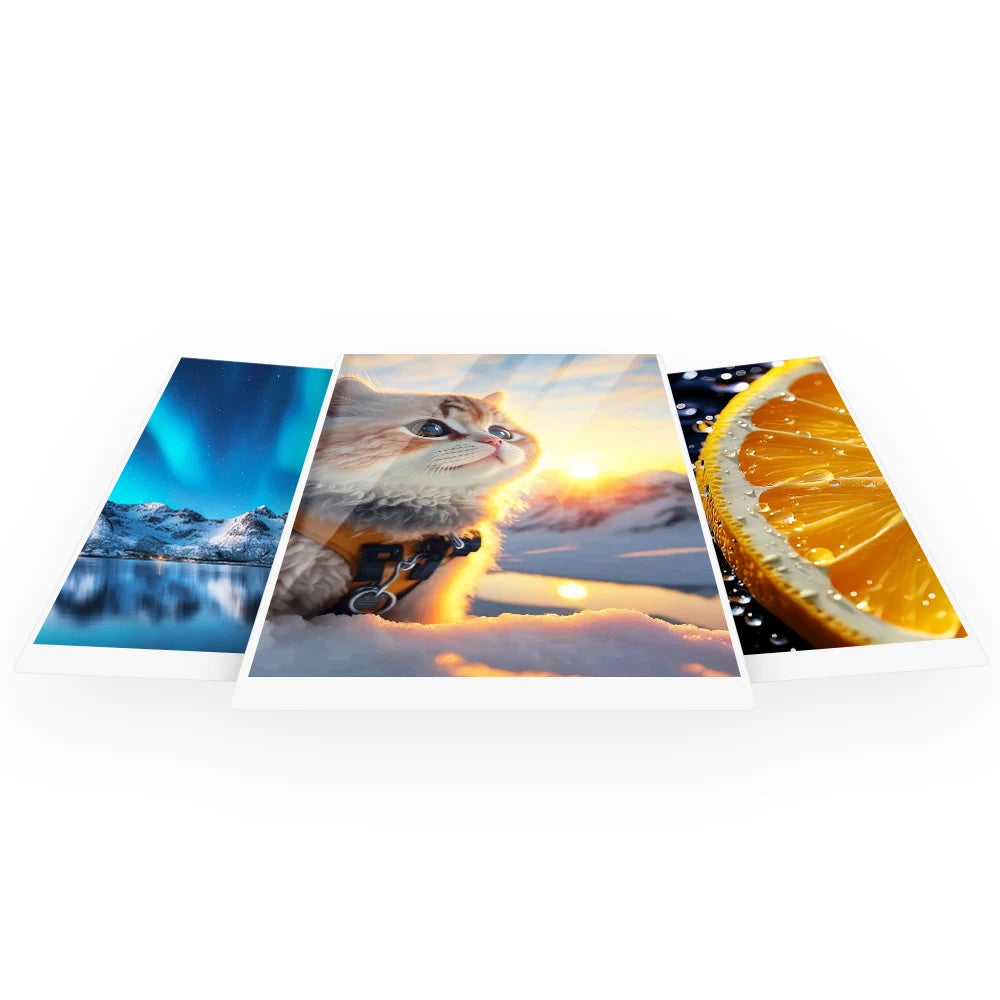 195*100 MM DIY Mobile Phone Skin Printing Paper for Smartphone Back Sticker Film Printer