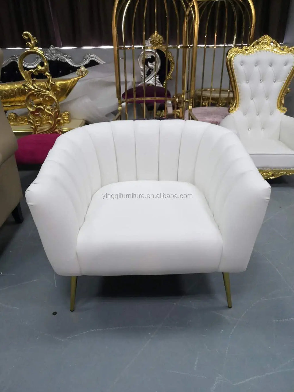 Wedding Hall Velvet Lounge Sofa