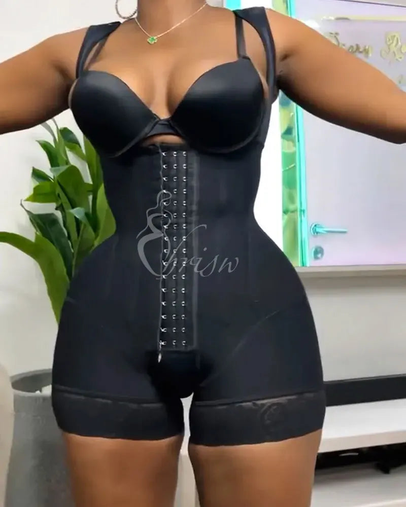 Waist And Hip Lifting Body Suit Faja Colombian Girdles Shaper Full Body Shapewear Post Surgery Postpartum Corset Compression