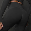 TikTok Women Buttery Soft High Waist Tummy Control Sports Yoga Pants Knitted Seamless Running Gym Tights Workout Athletic Leggin