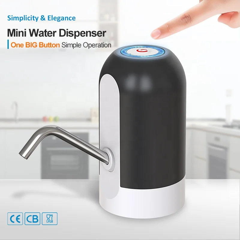 Electric Cold Portable Outdoor Water Pump Dispenser Bottled Dispensing System Battery Cooler Sensor Replacement Purifier 5
