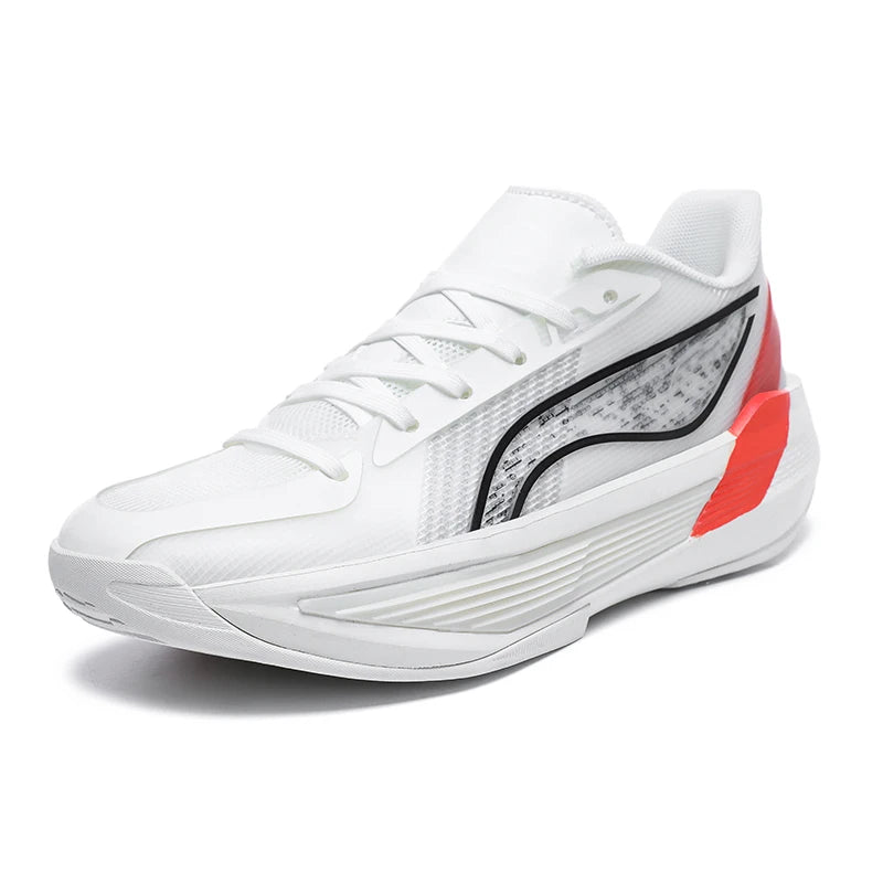 Lightweight High-Performance Indoor Outdoor Basketball Shoes Breathable Mesh Cushioning Shock Absorption Durable Rubber Outsole