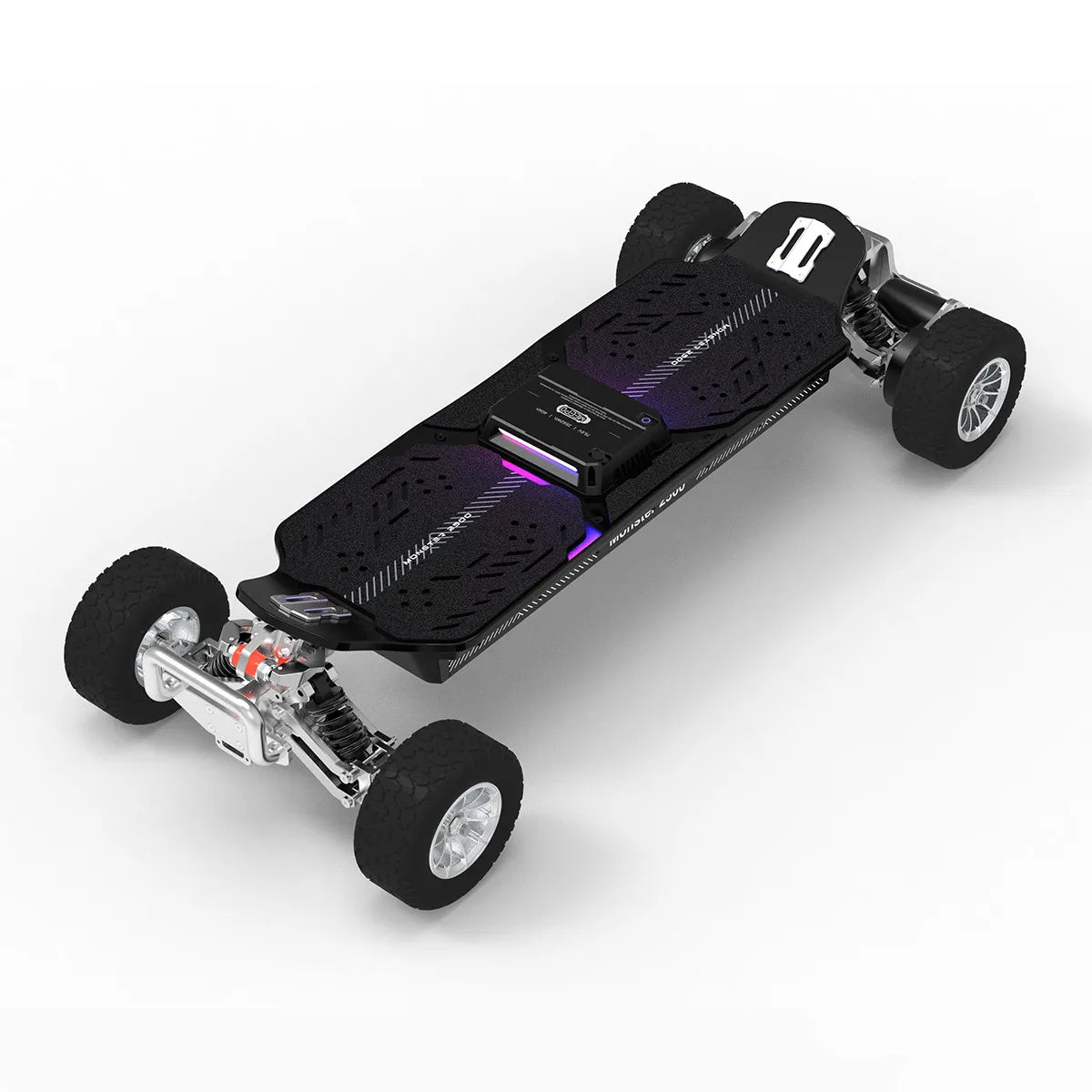 New Off Road Electric Skateboard 7600W Dual Motor All Terrain Electric Longboard 75V Lithium Battery Mountain Board for Adults