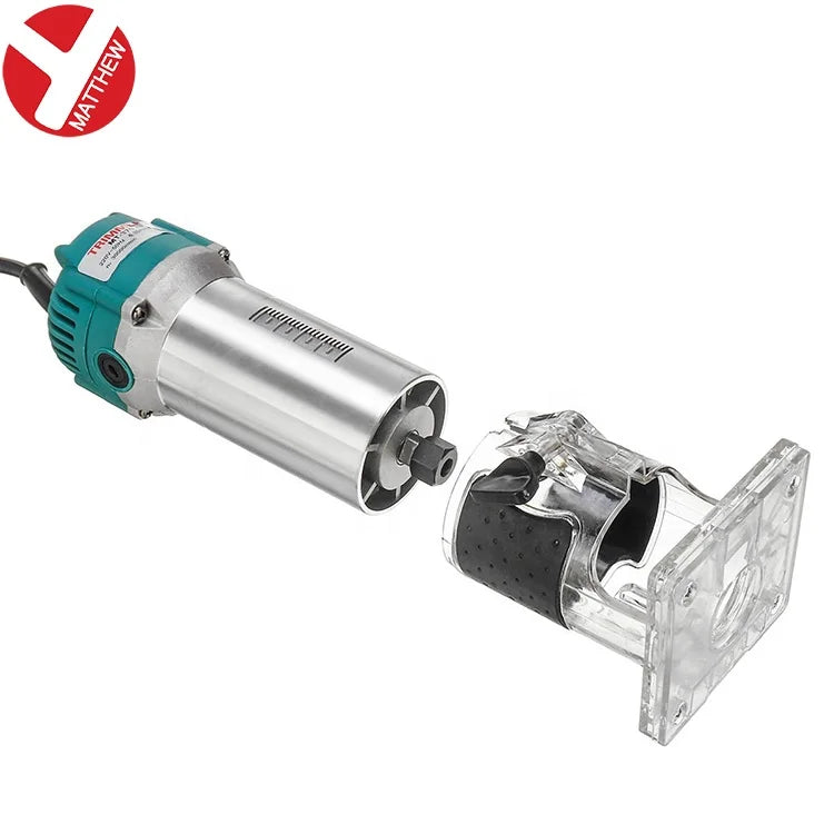 Wood Palm Router Tool Hand Edge Trimmer WoodWorking Joiner Cutting Palmming Tool Carving Machine