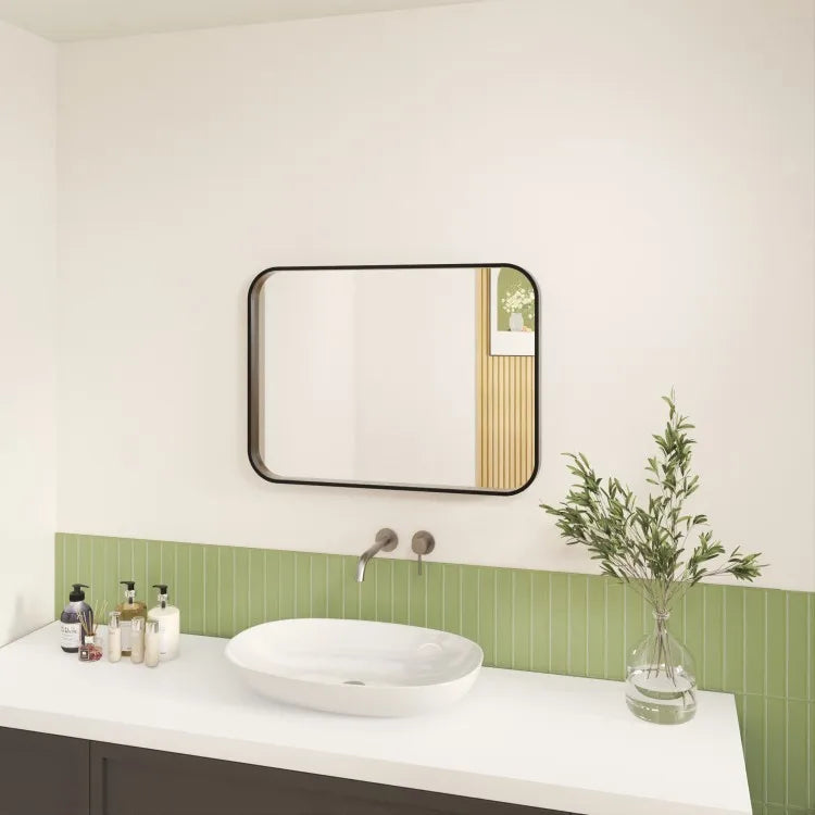 New Popular Fashion Style Modern Framed Mirror  Aluminium Wall Mirror for Living Room  & Bathroom