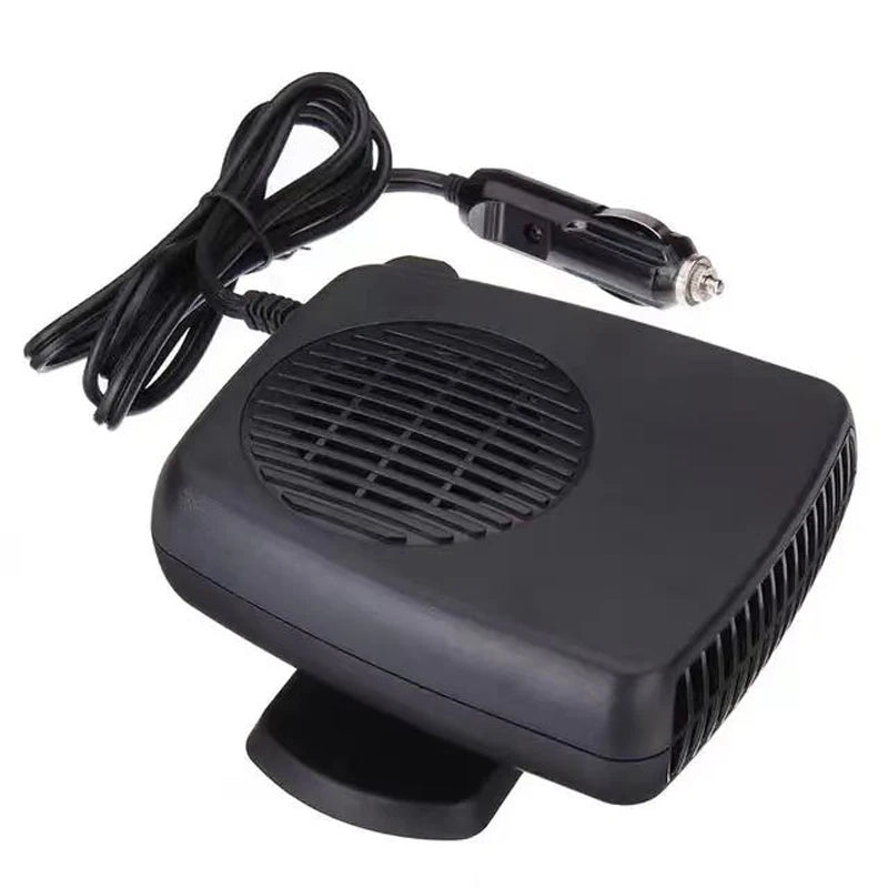 Mini Portable Electric Air Heater Cooling Car Fan Fast Heating Auto Car Defroster Heater
