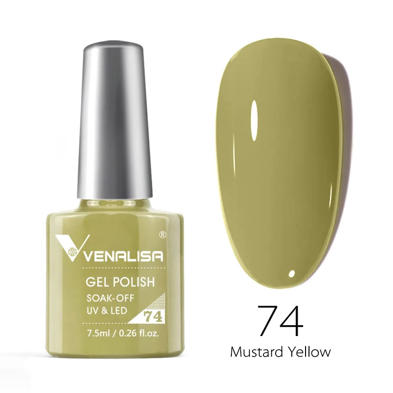 Venalisa Nail Gel Polish Fall Nail TPO FREE Long Wear Semi Permanent Soak Off UV LED Gel Nail Polish Gel Lacquer