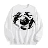 Surrealist Skate Globe Graphic Crewneck Sweatshirt, US Warehouse, 6 Colors