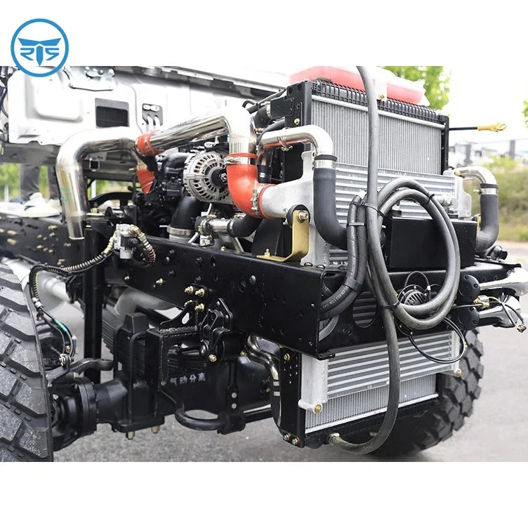 Fire Engine or Ambulance Build Base 4WD Rescue Vehicle No Cab Chassis