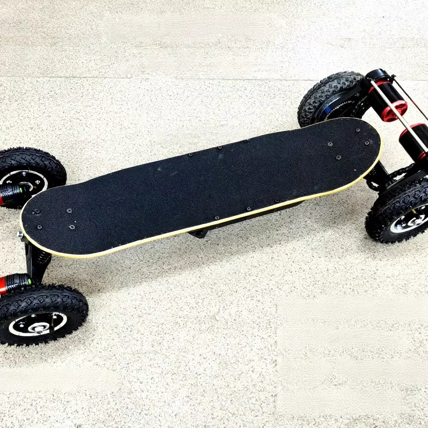 [Dr. East] Mini Dual-Drive Off-Road Mountain SUV Kite Skateboard Remote Control Four-Wheel Electric Skateboard 3000W 1 Year