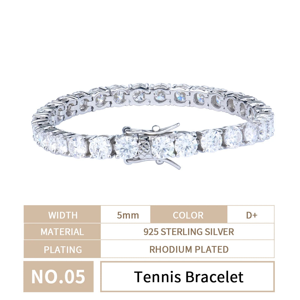 Hiphop Jewelry Iced Out Big Size 20 22 24 Inches square Marquise Clustered Moissanite Diamond Bracelet Necklace Setting