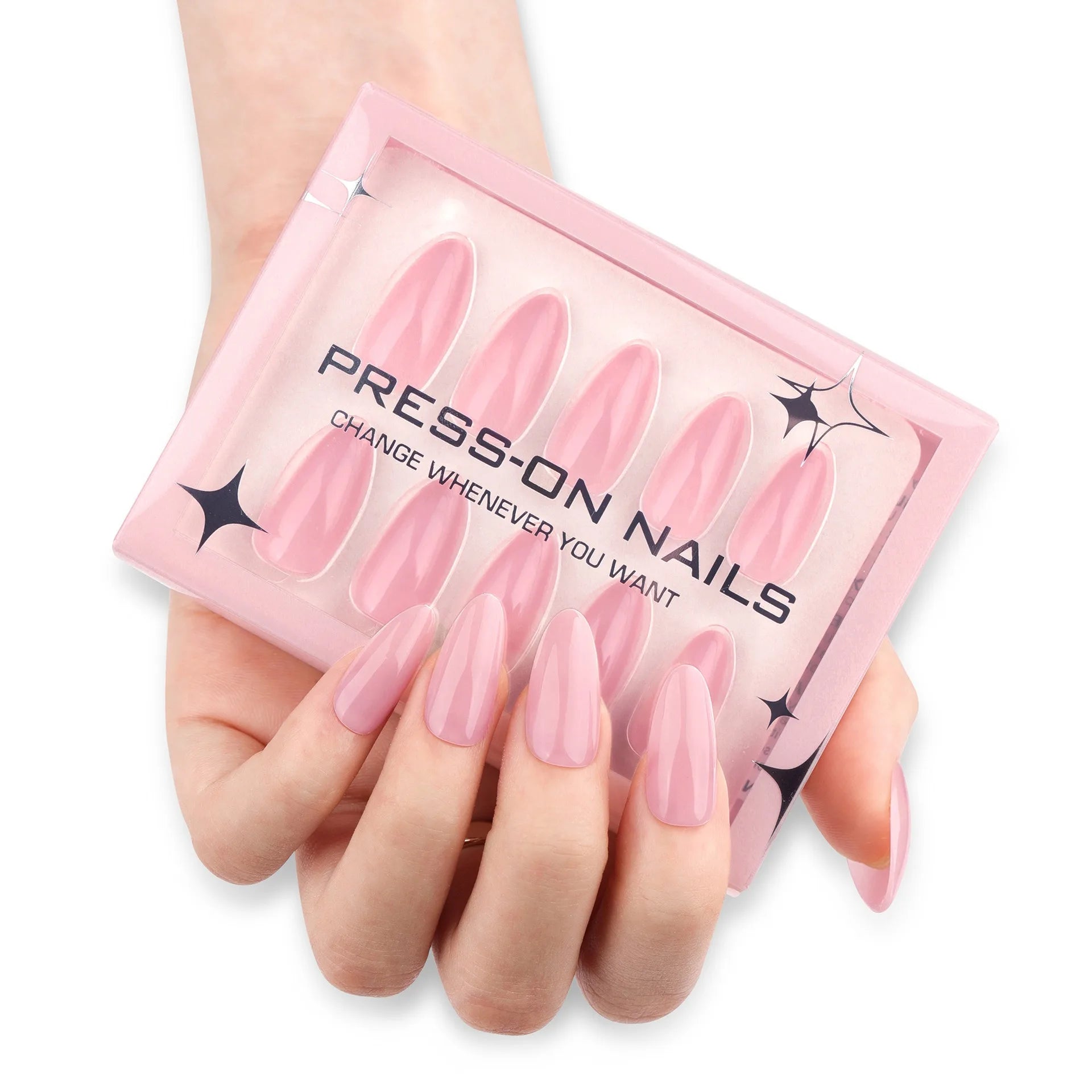 Wholesale 30 Pieces of High-End Minimalist French White Border Short Style Acrylic Press on Nails Customize False Nails GD25