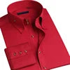 Men's Casual Shirt Long Sleeve Korean Trends Fashion Button-down Collared Blouse Business Dress Shirts Slim Fit Designer Shirts