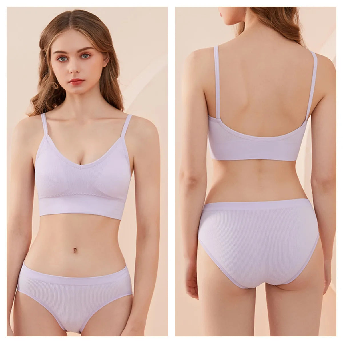 Women Sports Bra Tube Top Push-Up Bra Padded Crop Top Seamless Underwear Female Streetwear Tank Tops Removable Pads Camisole