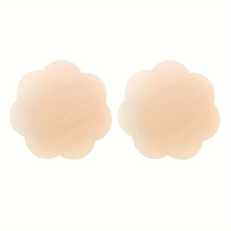 8CM Silicone Waterproof Breathable Matte Invisible Adhesive Nipple Covers & Pasties